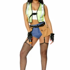 Forplay Plus Size Under Construction Costume 8 Forplay Plus Size Under Construction Costume