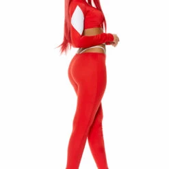 Forplay Plus Size Red Mighty Power Superhero Costume