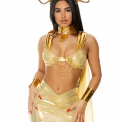 Forplay Plus Size Golden Medusa Costume