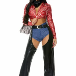 Forplay Plus Size Saddle Up Cowgirl Costume