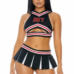 Forplay Plus Size Good Luck Charm Cheerleader Costume