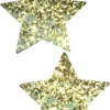 NevaNude Chunky Gold Glitter Star Pasties