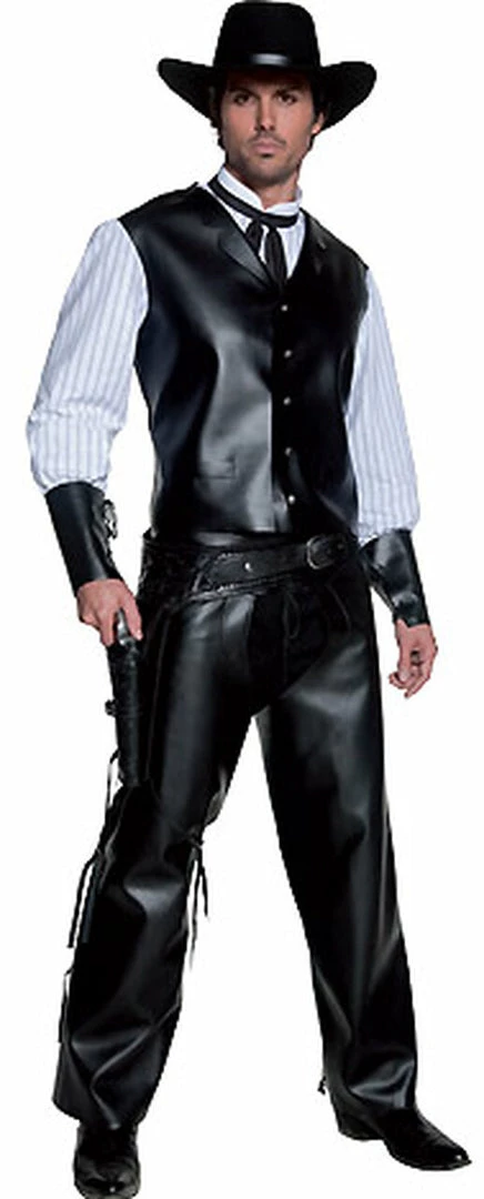 Smiffy's Gunslinger Cowboy Halloween Costume 1 Smiffy's Gunslinger Cowboy Halloween Costume