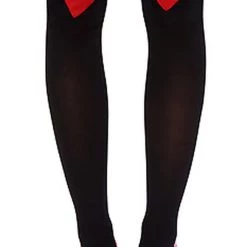 Roma Costume Heart N Bow Stockings