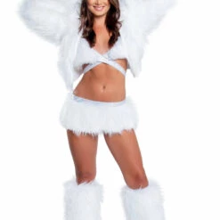 J. Valentine Clothing Furry Light Up Skirt