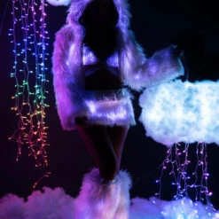 J. Valentine Light Up Cropped Jacket