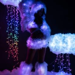J. Valentine Furry Light Up Leg Warmers