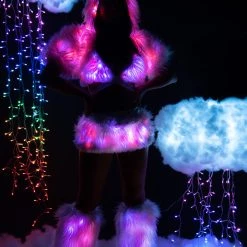 J. Valentine Furry Light Up Leg Warmers