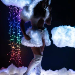 J. Valentine Light Up Hooded Shrug Clothing