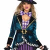 Leg Avenue Sexy Halloween Costumes Hot Hatter Costume