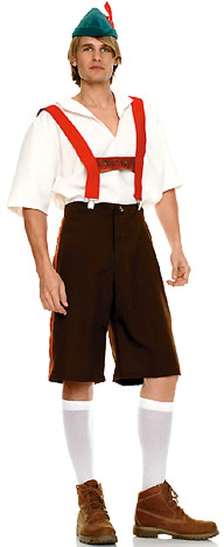Leg Avenue Sexy Halloween Costumes Men's Lederhosen Costume 2 Leg Avenue Sexy Halloween Costumes Men's Lederhosen Costume