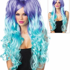 Leg Avenue Moonlight Long Curly Wig Music Festival Wear