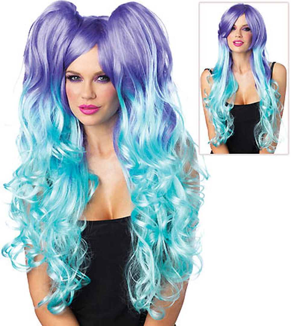 Leg Avenue Moonlight Long Curly Wig Music Festival Wear 1 Leg Avenue Moonlight Long Curly Wig Music Festival Wear