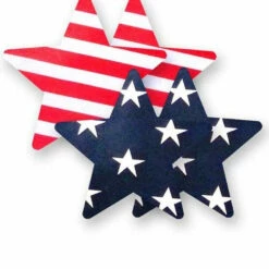 Bristols Six Star Spangled Pasties Nippies Style