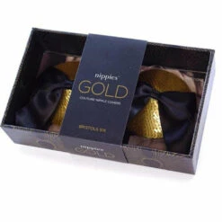 Bristols Six Sequin Marilyn Bow Nippies Pasties