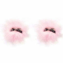 Bristols Six Fuzzy Pink Gold Candy Pasties