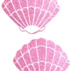 NevaNude Sparkle Pink Pony Glitter Shell Pasties
