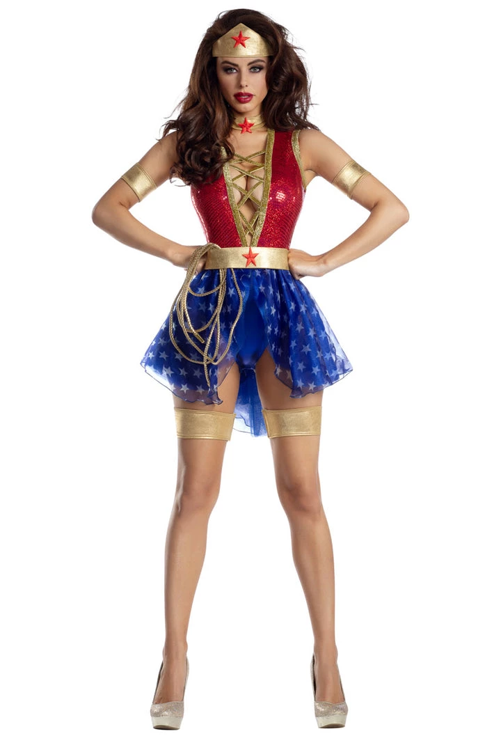 Party King Wonderlady Costume 1 Party King Wonderlady Costume