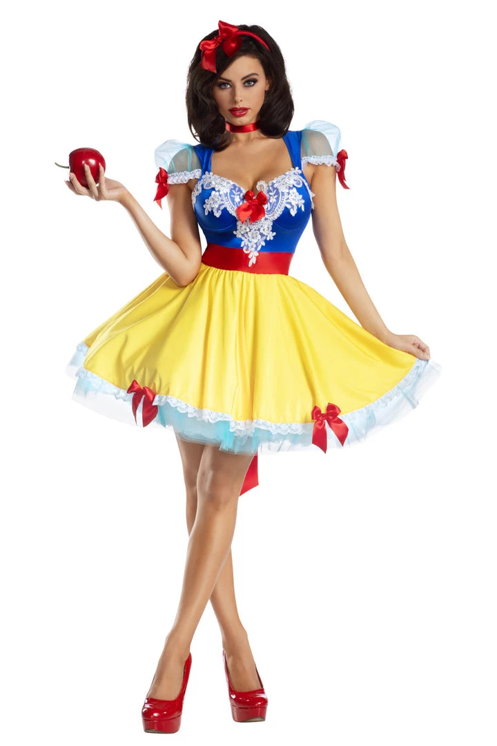 Party King Snow Apple Princess Costume 1 Party King Snow Apple Princess Costume