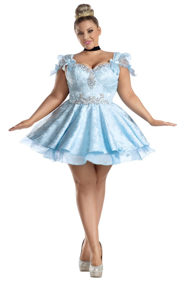 Party King Plus Size Lost Slipper Princess Costume 1 Party King Plus Size Lost Slipper Princess Costume