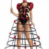 Party King Caged Heart Queen Costume Sexy Halloween Costumes