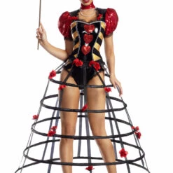 Party King Caged Heart Queen Costume Sexy Halloween Costumes