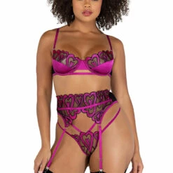 Roma Costume Sweetheart Bra And Garter Set Bra Sets