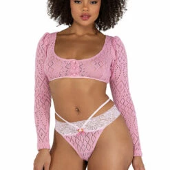 Roma Costume Cozy Pointelle Set Sleepwear 14 Roma Costume Cozy Pointelle Set Sleepwear