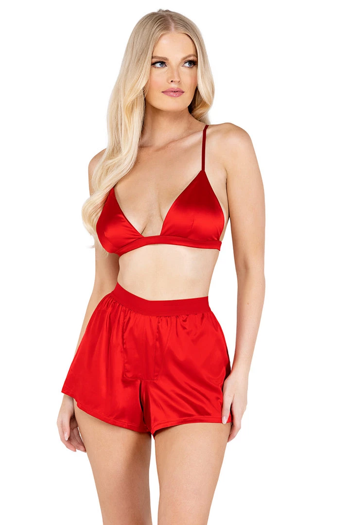 Roma Costume Satin Lounge Set 1 Roma Costume Satin Lounge Set