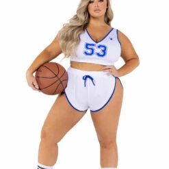 Roma Costume Plus Size Playboy Sport Costume