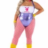 Roma Costume Plus Size Playboy 80s Fitness Costume