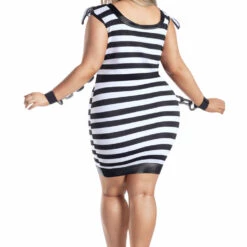 Starline Costume Plus Size Jail Bird Babe Costume