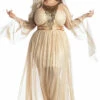Starline Costume Plus Size Gilded Goddess Costume