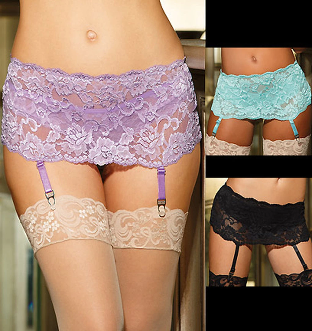Shirley Of Hollywood Stretch Lace Garterbelt 3 Shirley Of Hollywood Stretch Lace Garterbelt