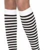 Leg Avenue Hosiery Opaque Nylon Stripe Leg Warmers