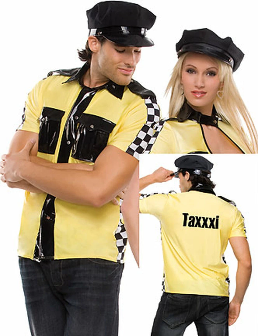 Coquette Taxi Driver Costume 1 Coquette Taxi Driver Costume