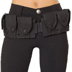 Roma Costume Belt With Pouches Accessories