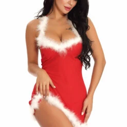 3WISHES Christmas Eve Lingerie Dress 10 3WISHES Christmas Eve Lingerie Dress