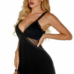 3WISHES Cut Out Chemise Lingerie