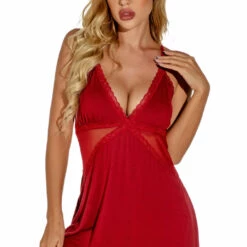 3WISHES Cut Out Chemise Lingerie