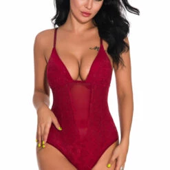 3WISHES Teddy Lingerie Geo Mesh Teddy 12 3WISHES Teddy Lingerie Geo Mesh Teddy