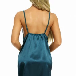 3WISHES Jewel Tone Satin Chemise 5 3WISHES Jewel Tone Satin Chemise