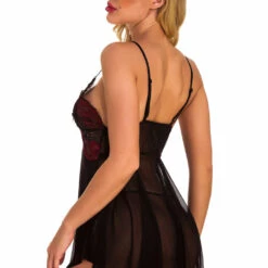 3WISHES Lingerie Pure Romance Babydoll