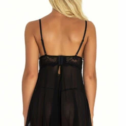 3WISHES Lacy Cage Babydoll Babydoll Lingerie