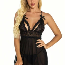 3WISHES Lacy Cage Babydoll Babydoll Lingerie 13 3WISHES Lacy Cage Babydoll Babydoll Lingerie