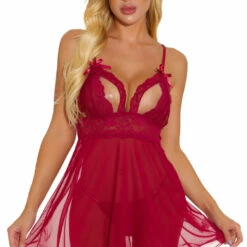 3WISHES Lacy Cage Babydoll Babydoll Lingerie 11 3WISHES Lacy Cage Babydoll Babydoll Lingerie
