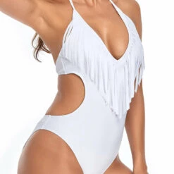3WISHES Sexy Swimwear On The Fringe Bathing Suit