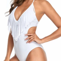 3WISHES Sexy Swimwear On The Fringe Bathing Suit