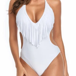 3WISHES Sexy Swimwear On The Fringe Bathing Suit