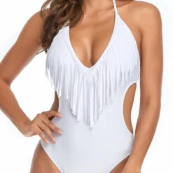 3WISHES Sexy Swimwear On The Fringe Bathing Suit